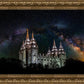 Salt Lake Temple Milky Way