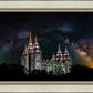 Salt Lake Temple Milky Way