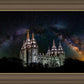 Salt Lake Temple Milky Way