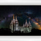 Salt Lake Temple Milky Way