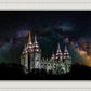 Salt Lake Temple Milky Way