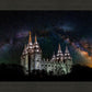 Salt Lake Temple Milky Way