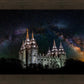 Salt Lake Temple Milky Way