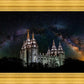Salt Lake Temple Milky Way
