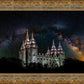 Salt Lake Temple Milky Way