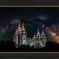 Salt Lake Temple Milky Way