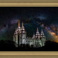 Salt Lake Temple Milky Way
