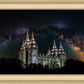 Salt Lake Temple Milky Way