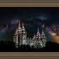 Salt Lake Temple Milky Way