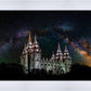 Salt Lake Temple Milky Way