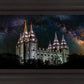 Salt Lake Temple Milky Way
