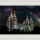 Salt Lake Temple Milky Way