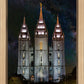 Salt Lake Temple Milky Way Vertical