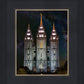 Salt Lake Temple Milky Way Vertical