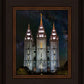 Salt Lake Temple Milky Way Vertical
