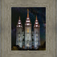 Salt Lake Temple Milky Way Vertical