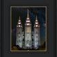 Salt Lake Temple Milky Way Vertical