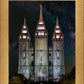 Salt Lake Temple Milky Way Vertical