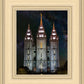 Salt Lake Temple Milky Way Vertical