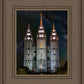 Salt Lake Temple Milky Way Vertical