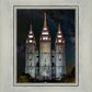 Salt Lake Temple Milky Way Vertical