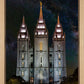 Salt Lake Temple Milky Way Vertical