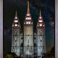 Salt Lake Temple Milky Way Vertical