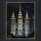 Salt Lake Temple Milky Way Vertical