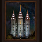 Salt Lake Temple Milky Way Vertical