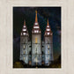 Salt Lake Temple Milky Way Vertical