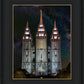 Salt Lake Temple Milky Way Vertical