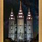 Salt Lake Temple Milky Way Vertical