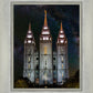 Salt Lake Temple Milky Way Vertical