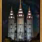 Salt Lake Temple Milky Way Vertical