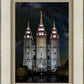 Salt Lake Temple Milky Way Vertical