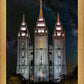 Salt Lake Temple Milky Way Vertical