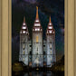 Salt Lake Temple Milky Way Vertical
