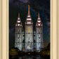 Salt Lake Temple Milky Way Vertical