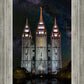 Salt Lake Temple Milky Way Vertical