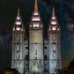Salt Lake Temple Milky Way Vertical