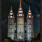 Salt Lake Temple Milky Way Vertical