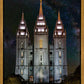 Salt Lake Temple Milky Way Vertical