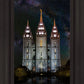 Salt Lake Temple Milky Way Vertical