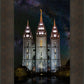 Salt Lake Temple Milky Way Vertical