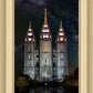 Salt Lake Temple Milky Way Vertical