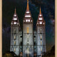 Salt Lake Temple Milky Way Vertical