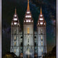 Salt Lake Temple Milky Way Vertical