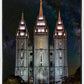 Salt Lake Temple Milky Way Vertical