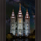Salt Lake Temple Milky Way Vertical