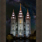 Salt Lake Temple Milky Way Vertical